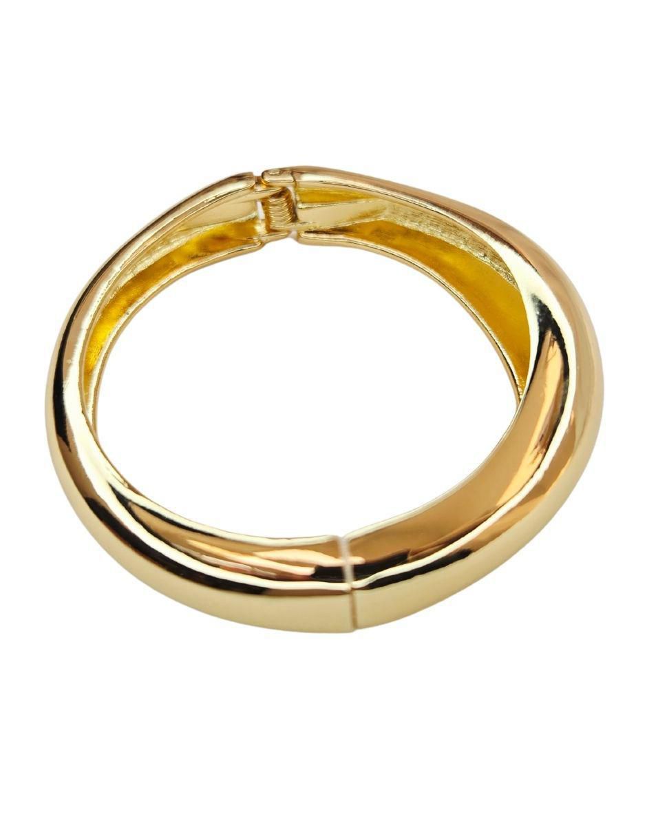 Brazalete Maria Rayuela de oro laminado 18 K acabado brillante