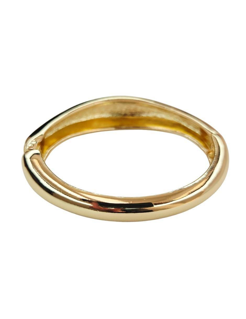 Brazalete Maria Rayuela de oro laminado 18 K acabado brillante