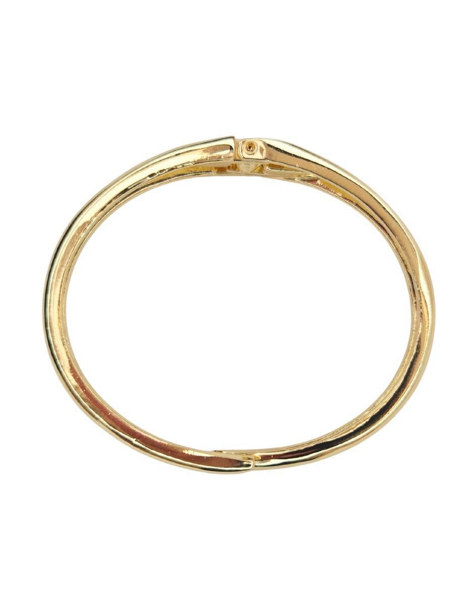 Brazalete Maria Rayuela de oro laminado 18 K acabado brillante