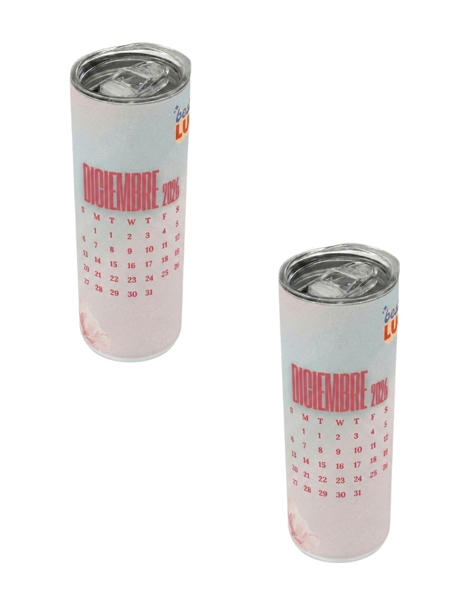 Set termo Tink de acero inoxidable con tapa a presión