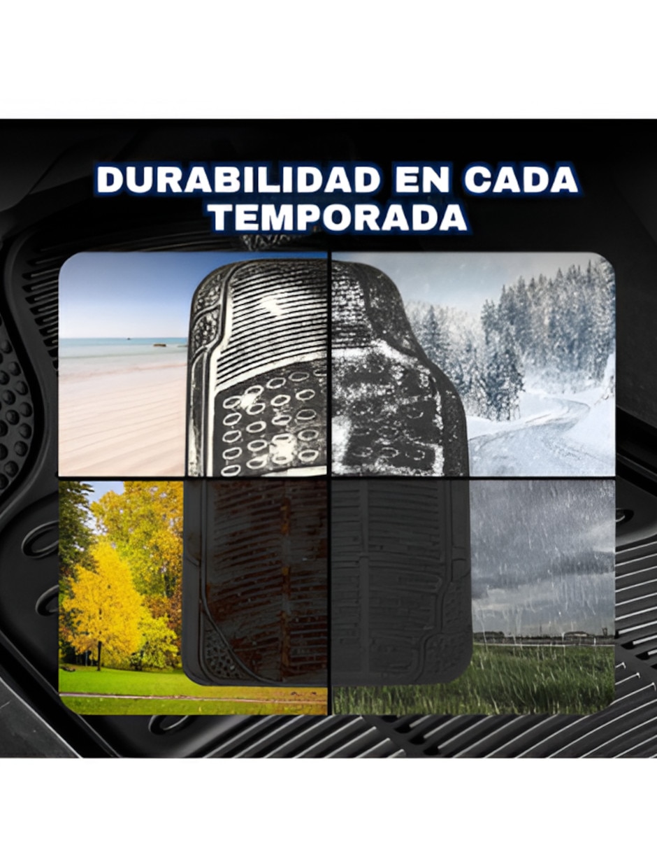 Juego de tapetes para auto Xtellar de hule