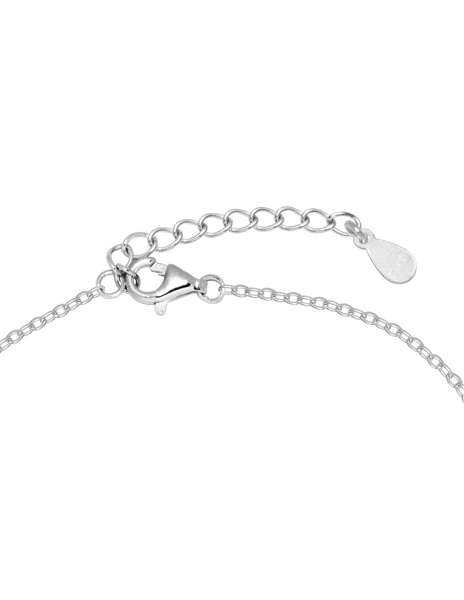 Collar con dije de atrapasueños Horoz de plata P 925