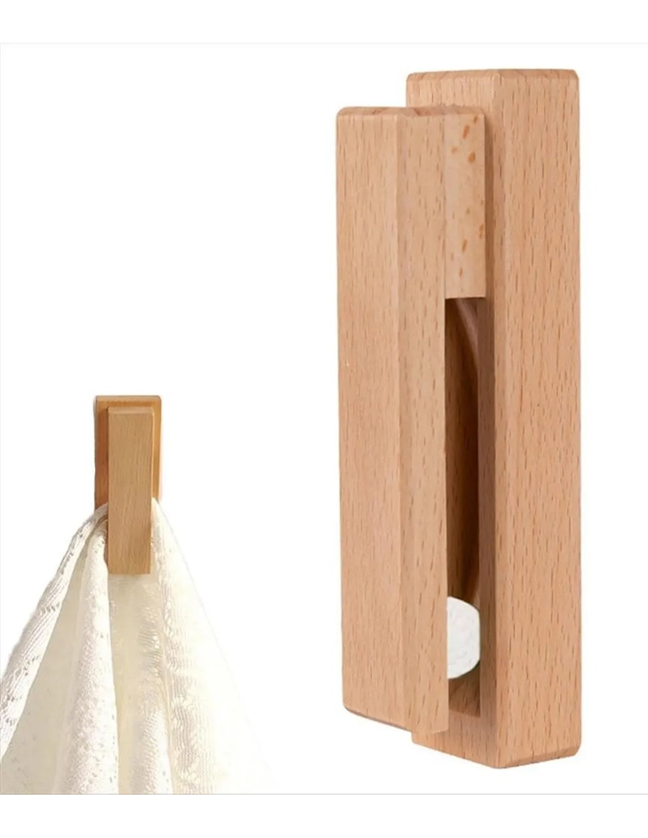 Toallero de baño Anisa Knot Studio de madera