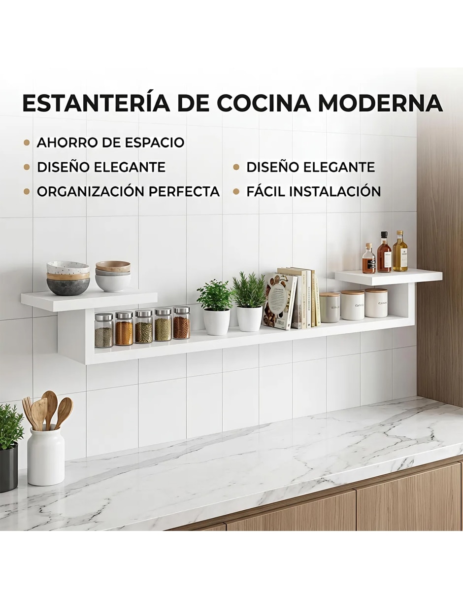 Repisa armable de MDF 4