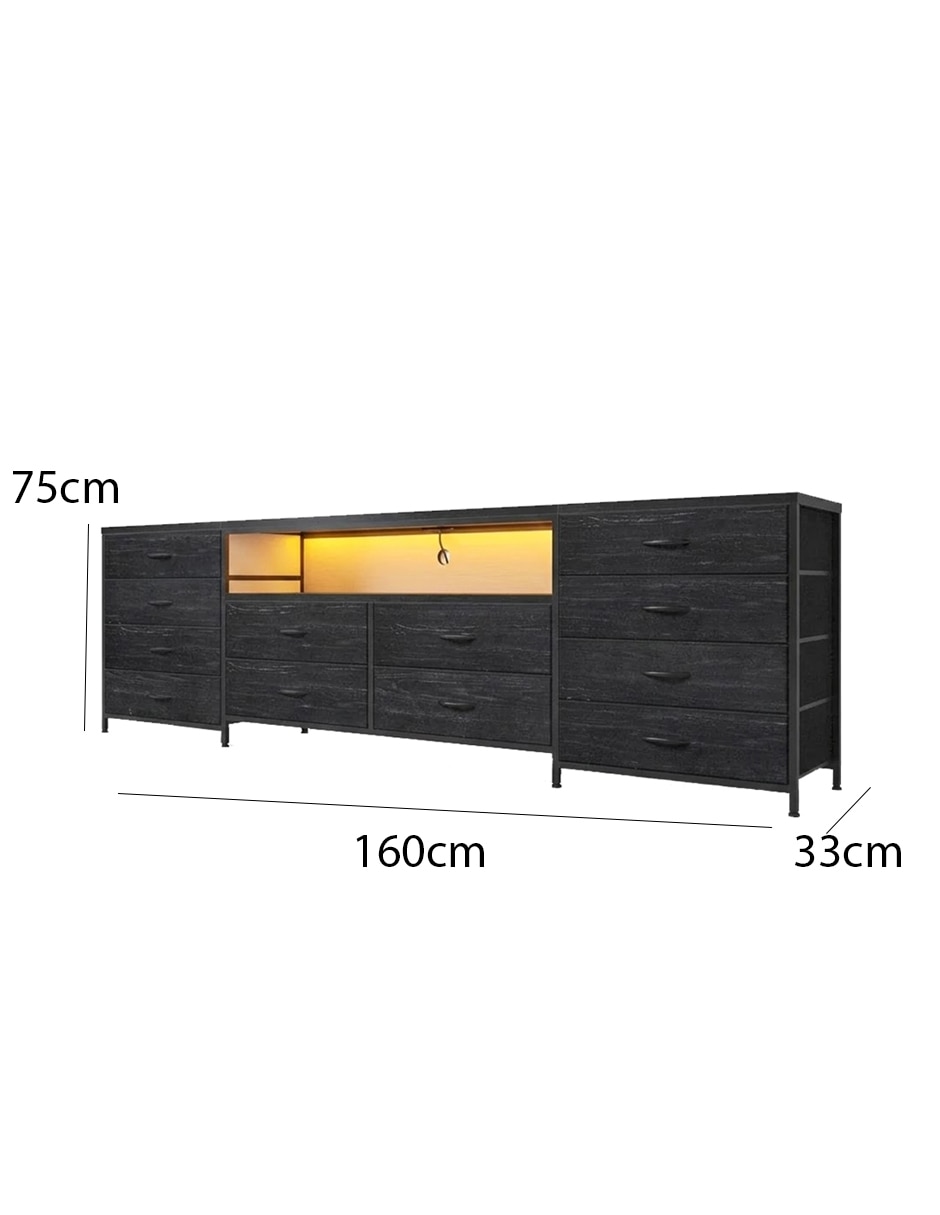 Mueble de TV armable 7