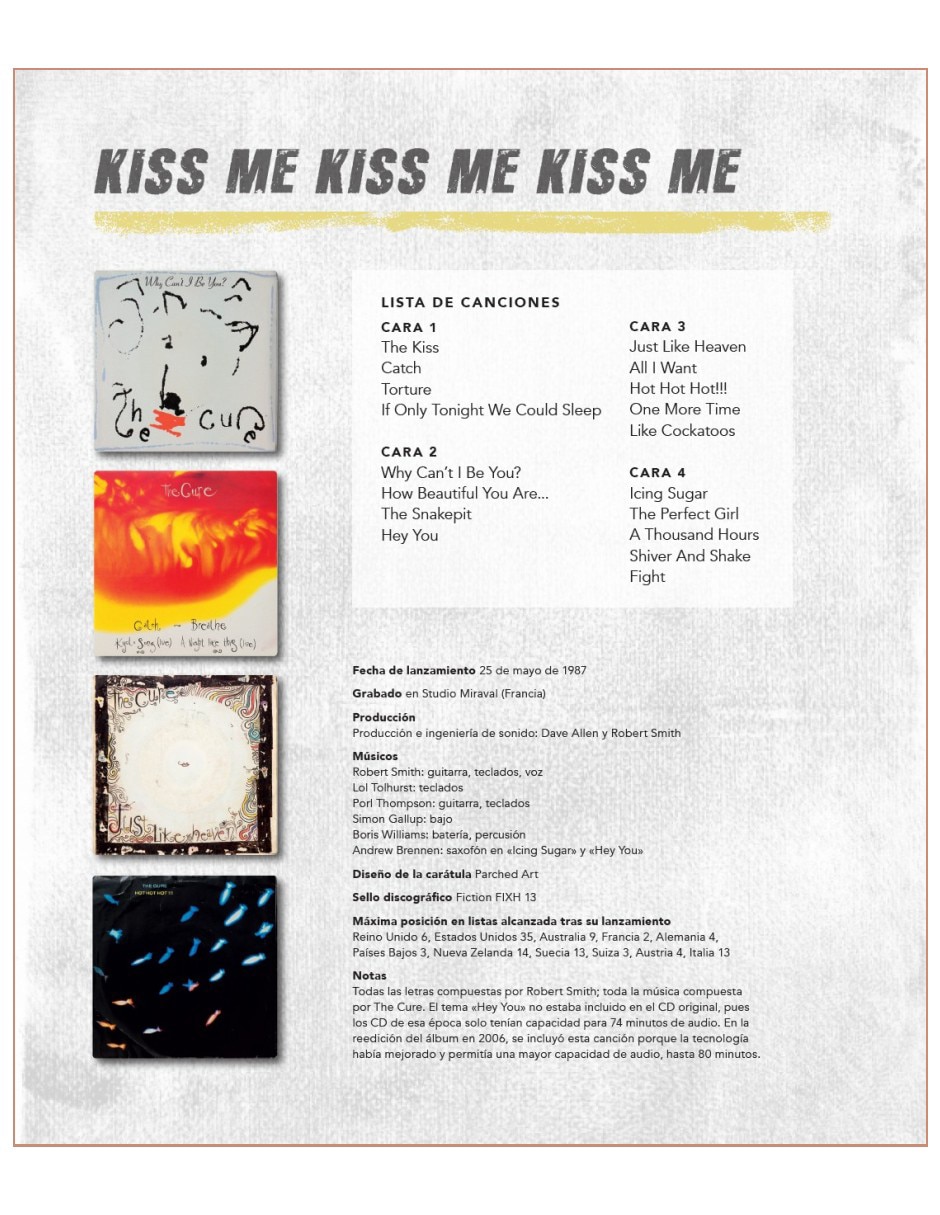Libro The Cure Un sueño perfecto de Ian Gittins