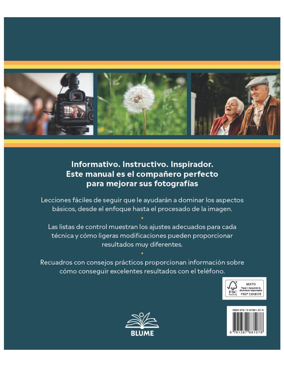 Libro Manual de fotografía paso a paso: Saque el máximo partido a la cámara y al teléfono de Varios Autores