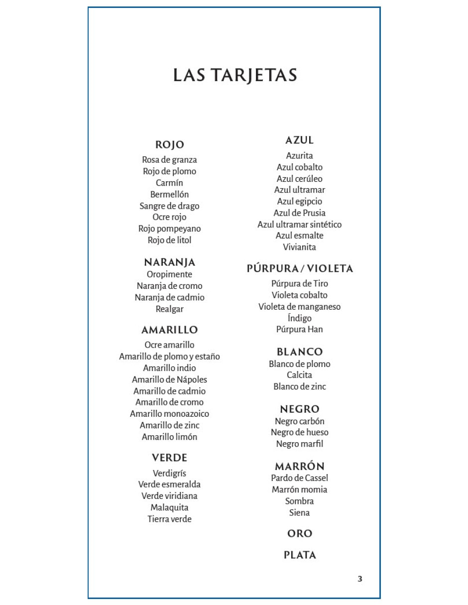 Libro Cartas de color para artistas de Kelly Grovier