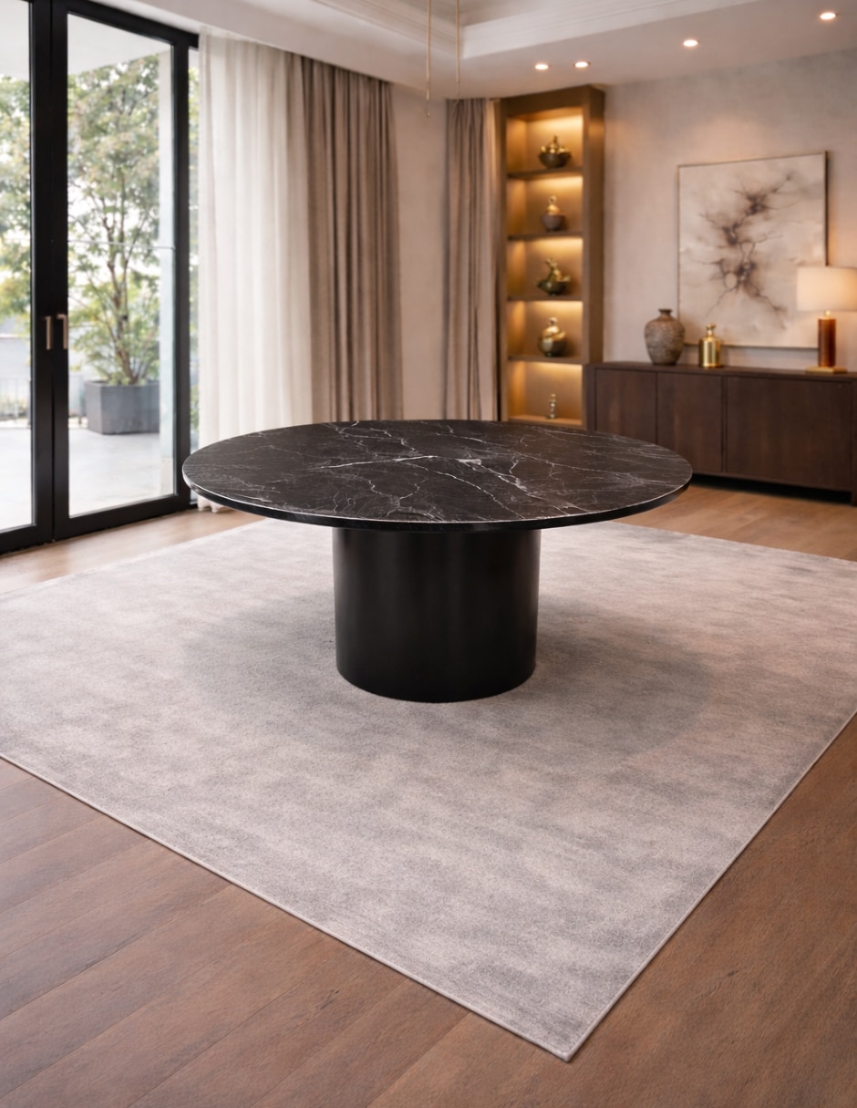 Mesa de comedor No Mesa de comedor VANIGLAM de Madera y mármol