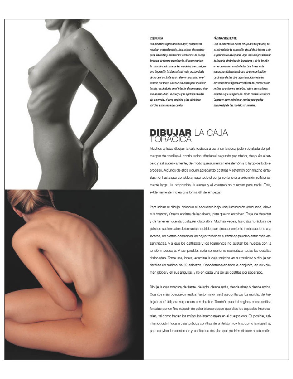 Libro Anatomía para el artista de Sarah Simblet