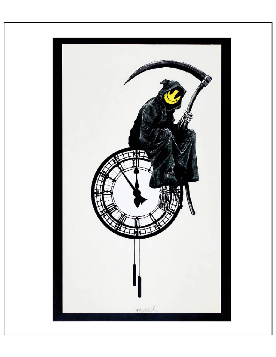 Libro banksy obras impresas de roberto campolucci