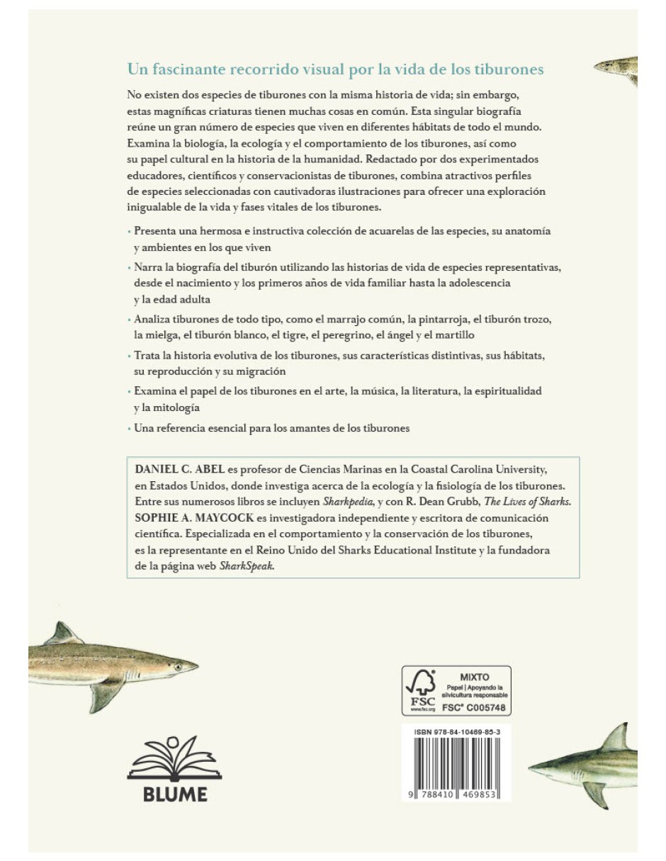 Libro Tiburón: La biografía ilustrada de Daniel C.Abel