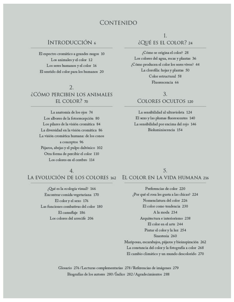 Libro El color en la naturaleza de Justin Marshall