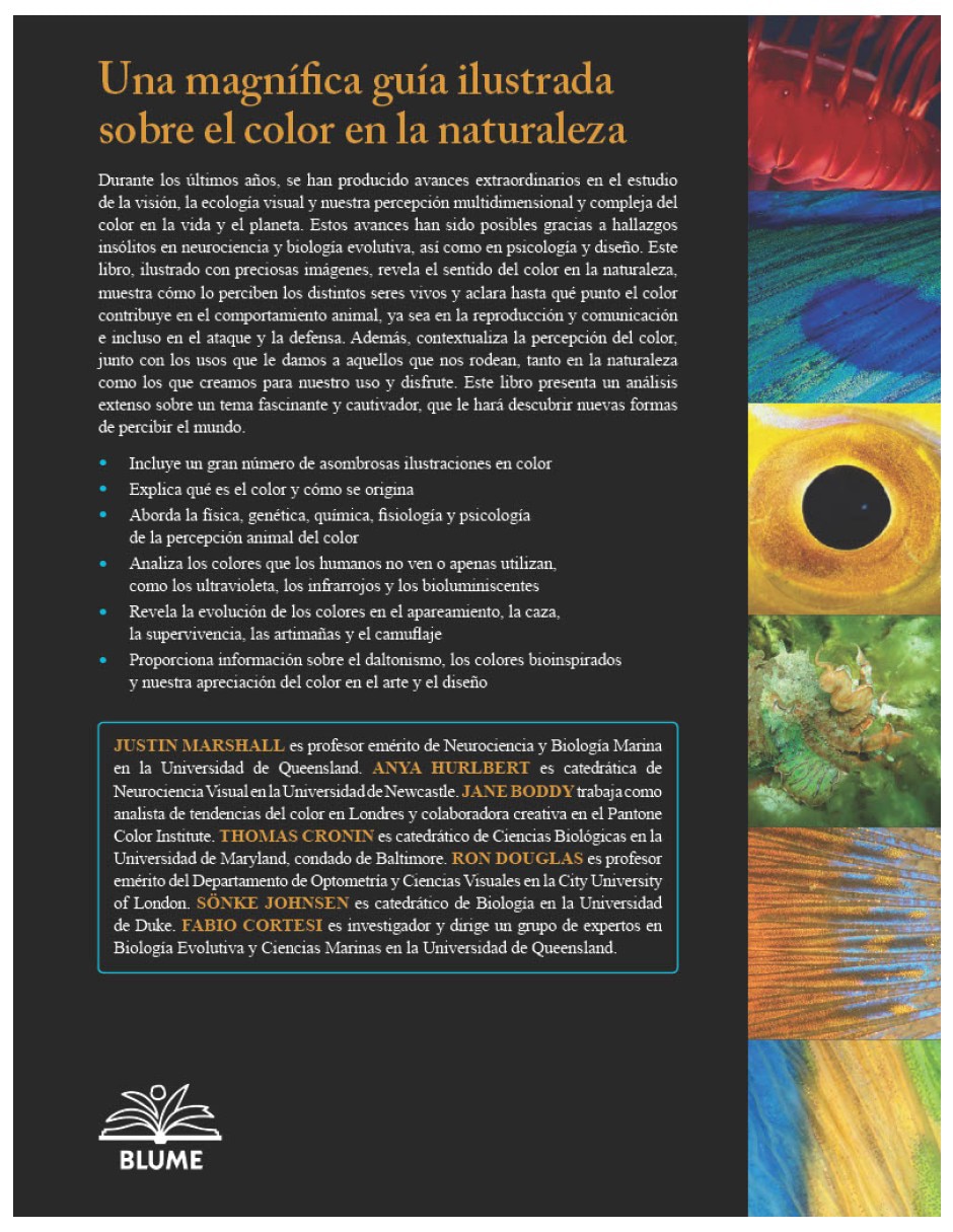 Libro El color en la naturaleza de Justin Marshall