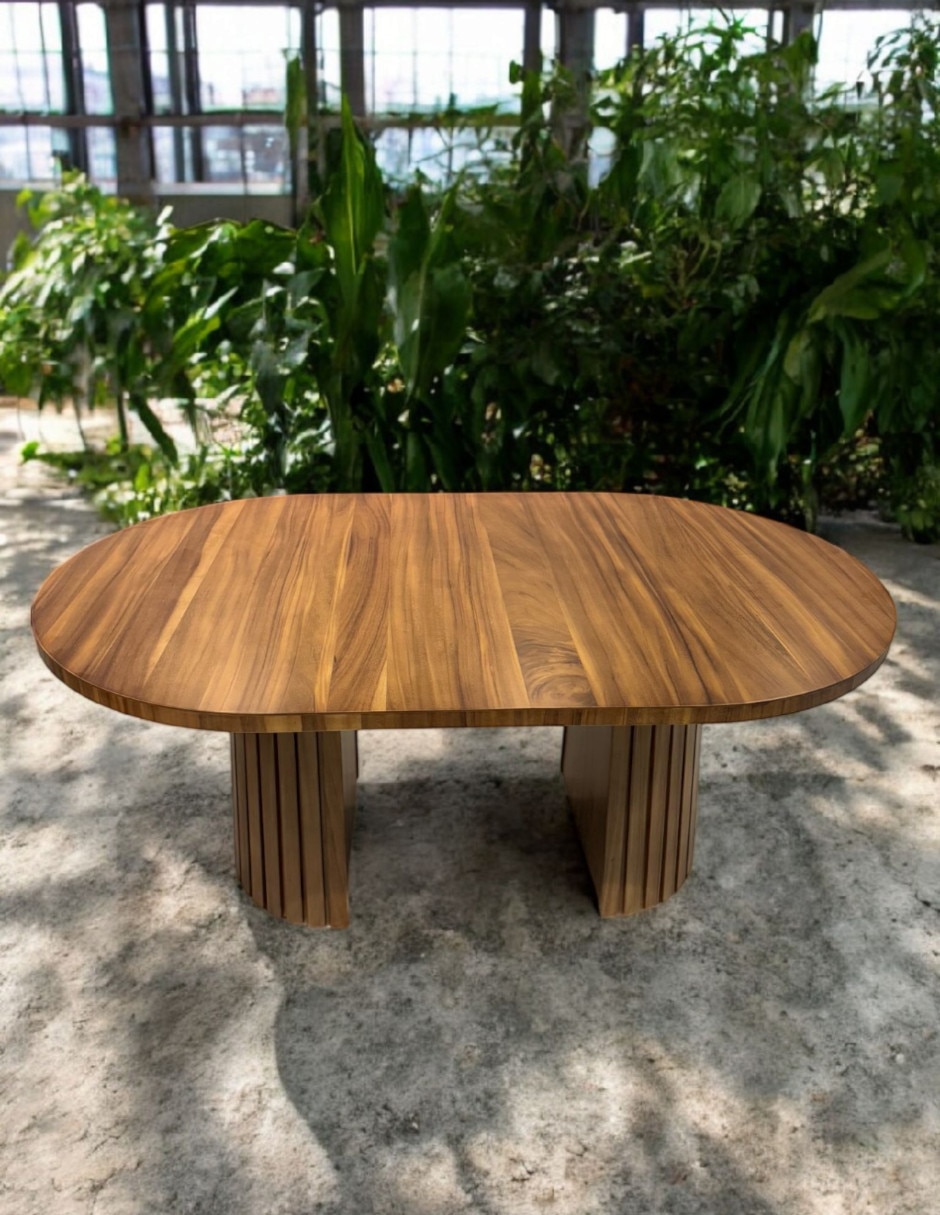 Mesa de comedor de madera 5