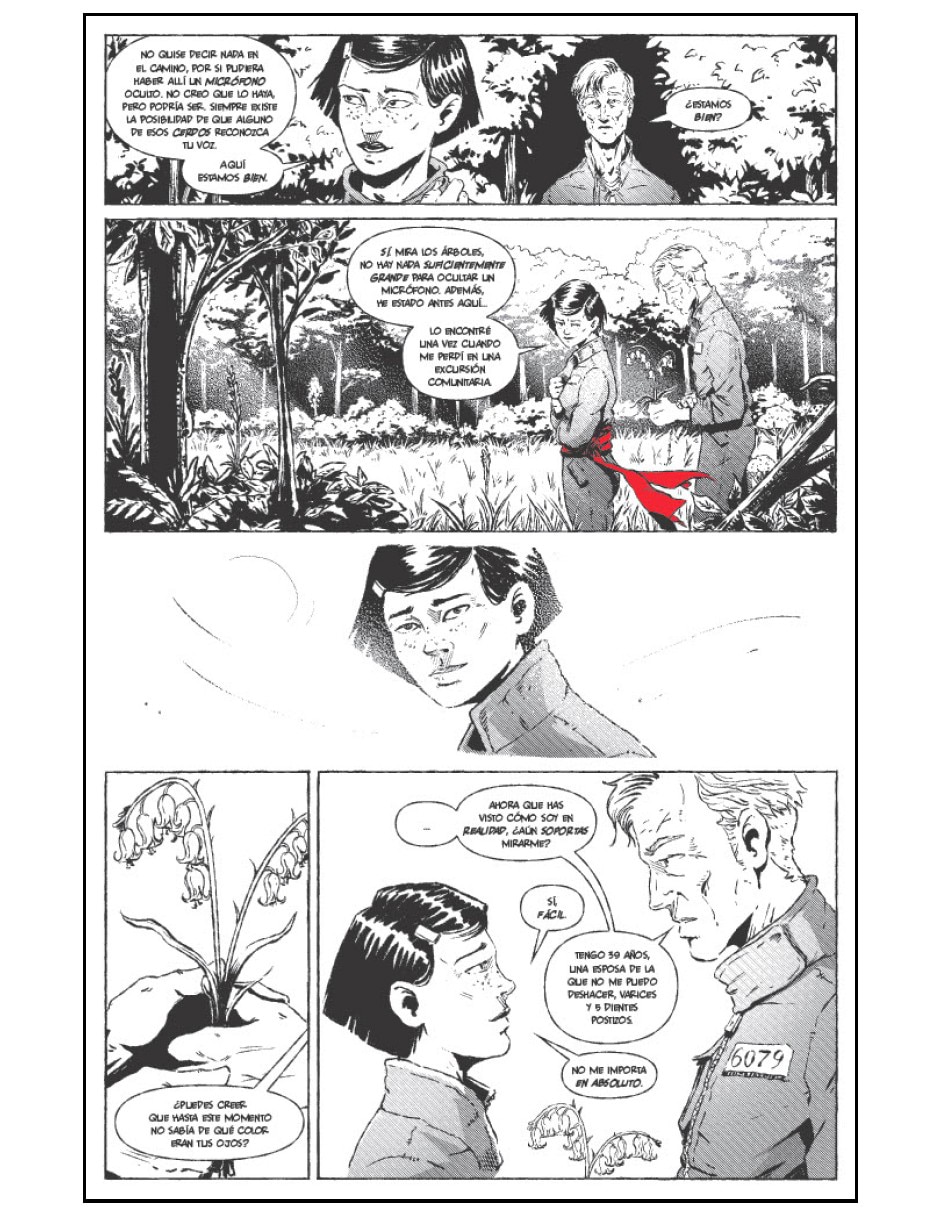 Libro 1984 Novela Gráfica de Matyás Namai