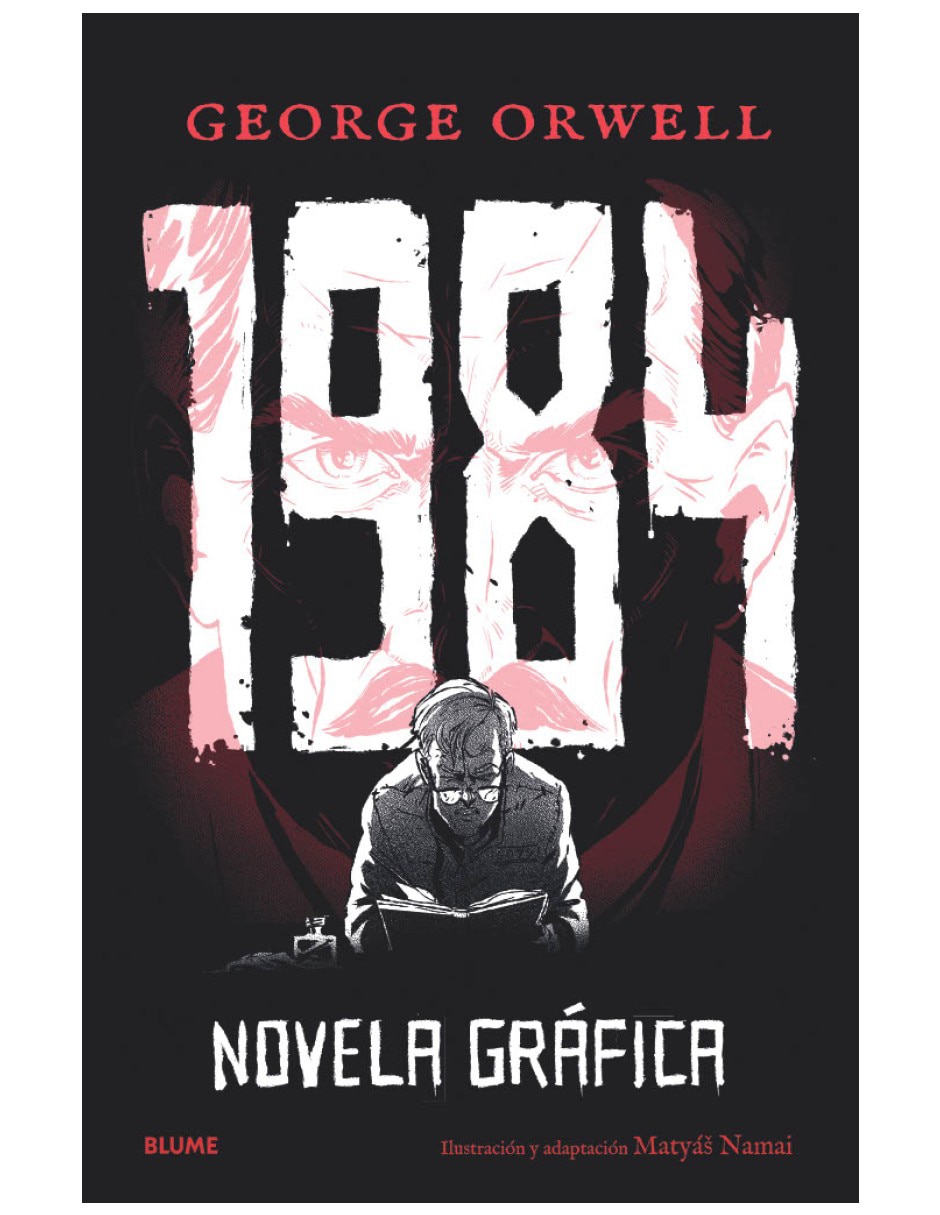 Libro 1984 Novela Gráfica de Matyás Namai