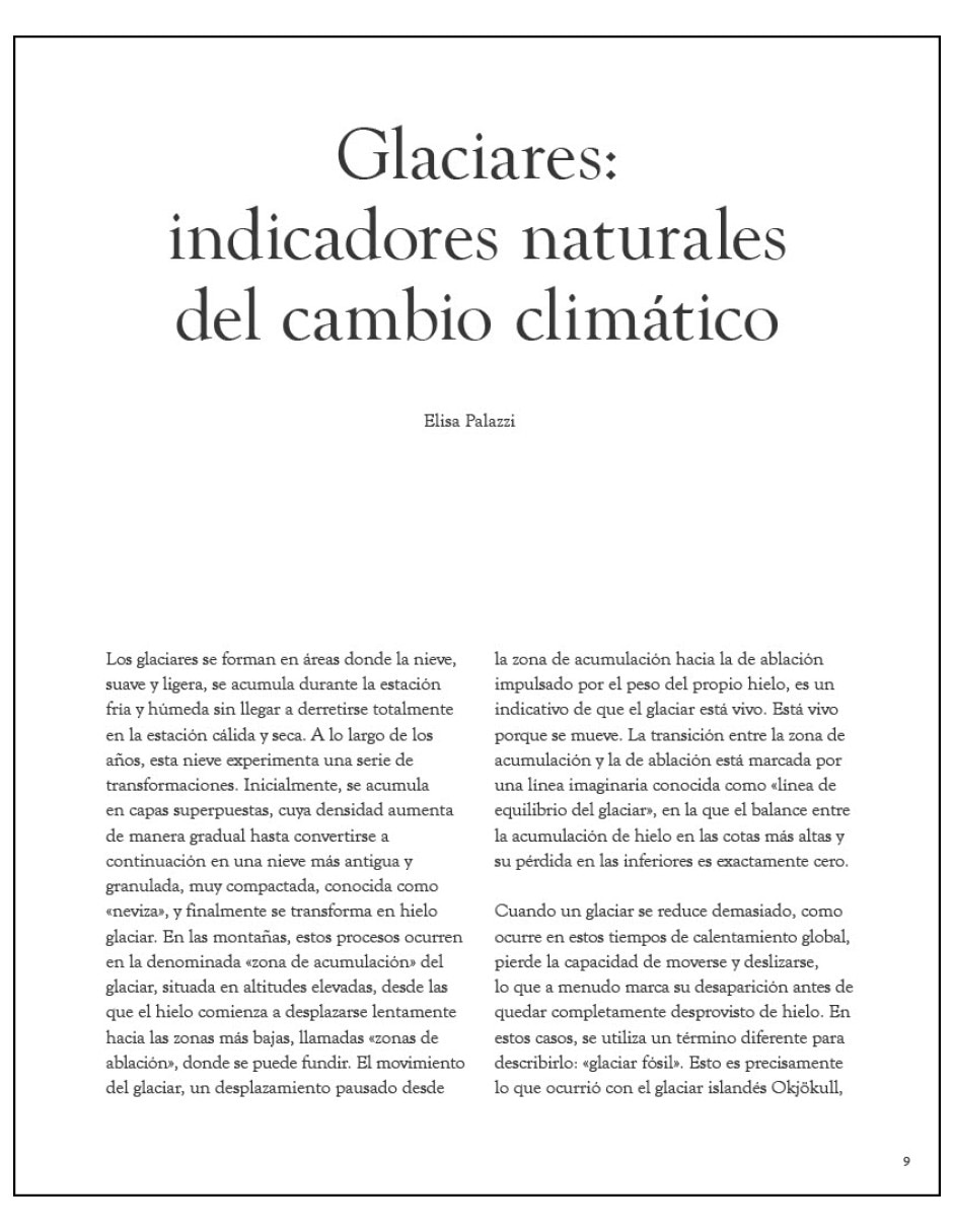 Libro Glaciares de Sebastião Salgado