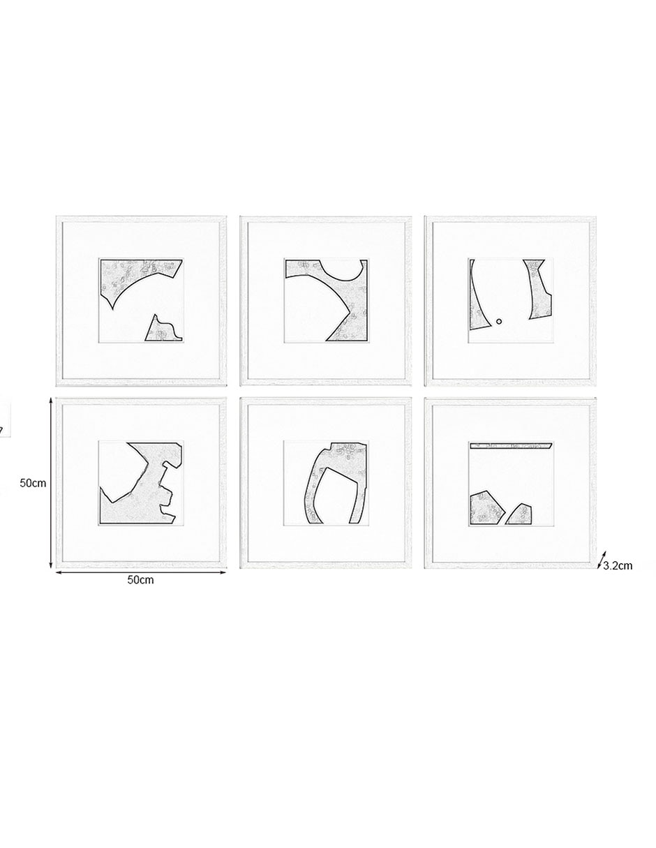 Set cuadro decorativo 4