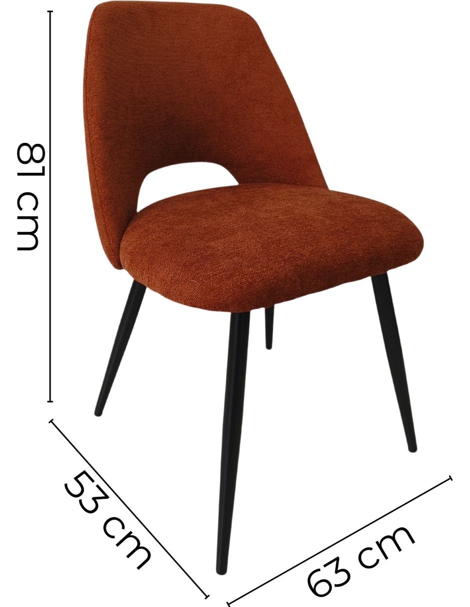 Silla Rosalina Sochic de tela