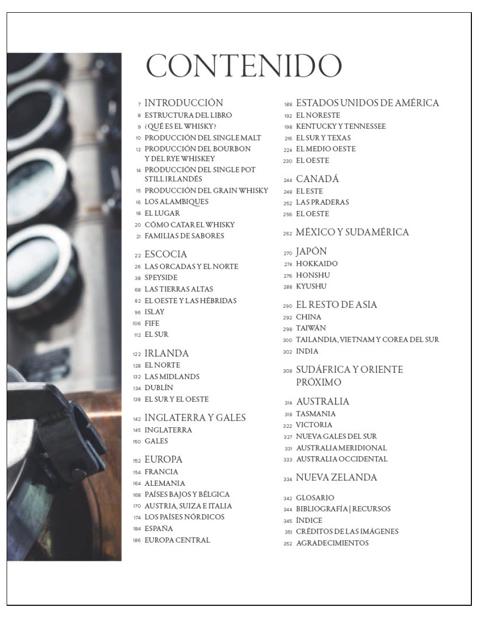 Libro Atlas Mundial del Whisky de Dave Broom