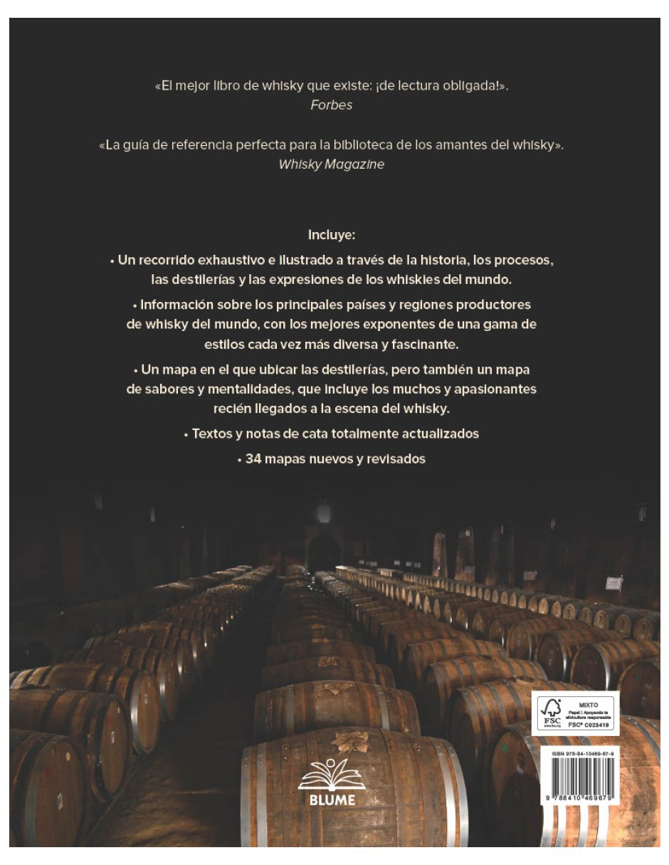 Libro Atlas Mundial del Whisky de Dave Broom