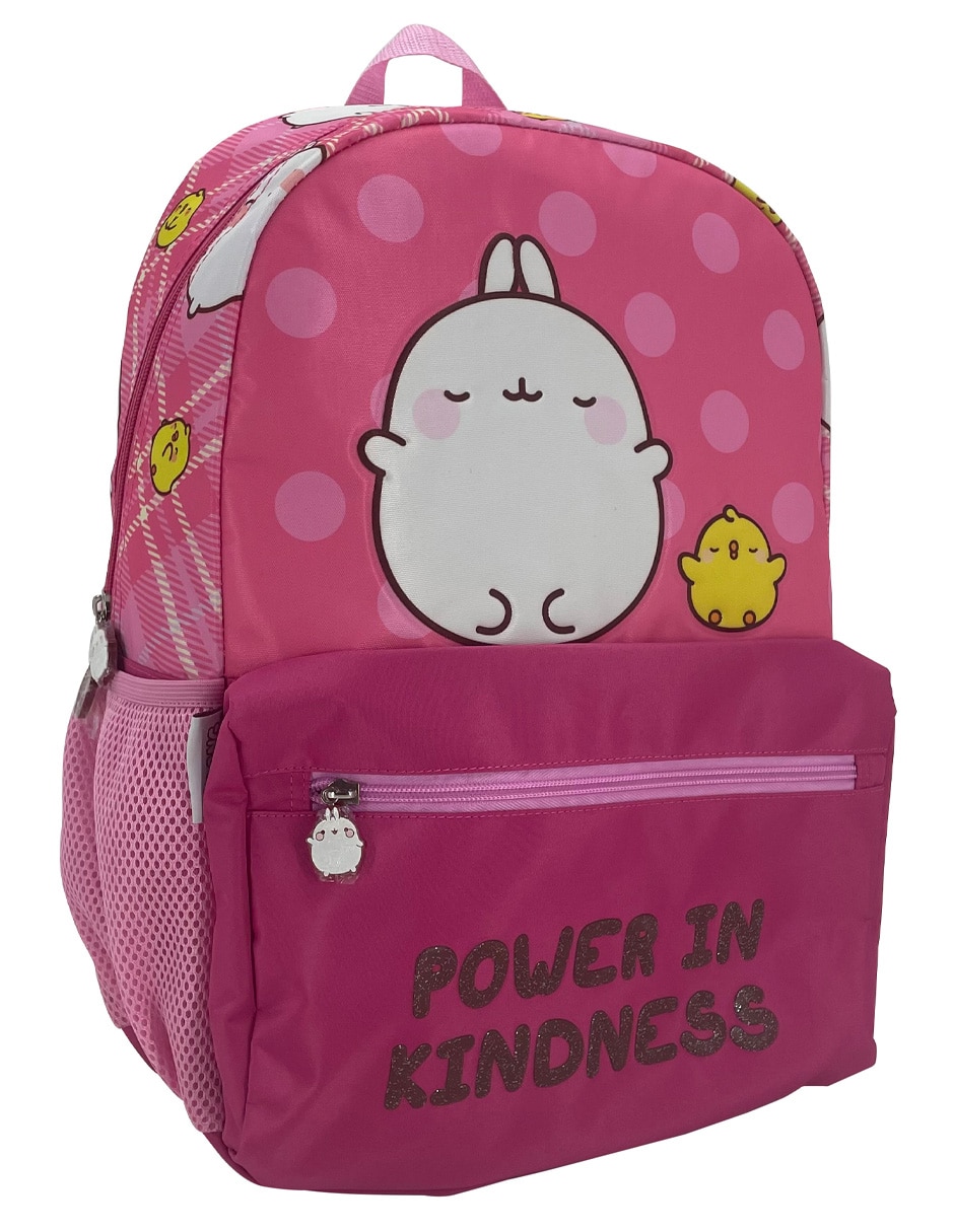 Set mochila/Mochila Escolar Molang y Piu Piu AMERICAN BAGS Molang No para Niña