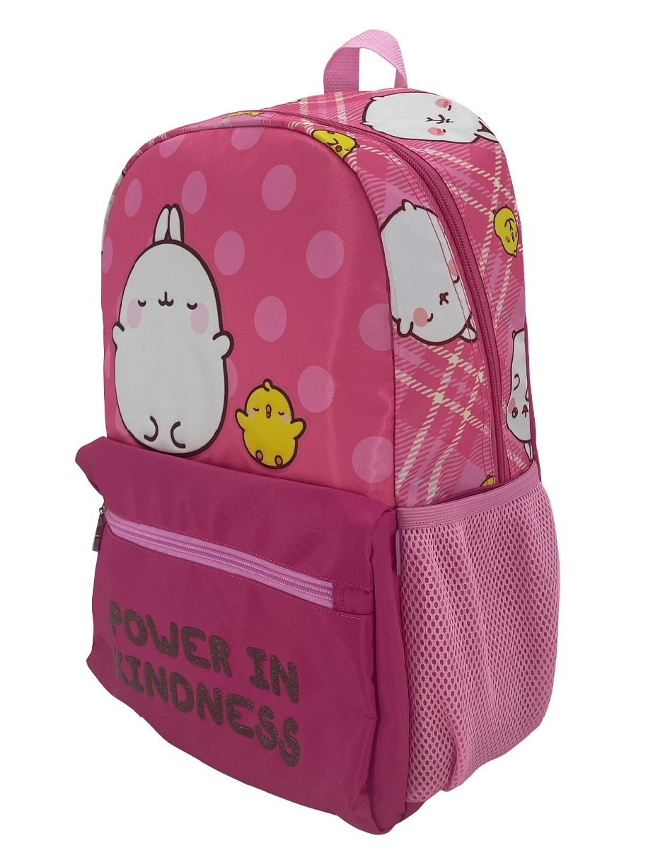 Set mochila/Mochila Escolar Molang y Piu Piu AMERICAN BAGS Molang No para Niña