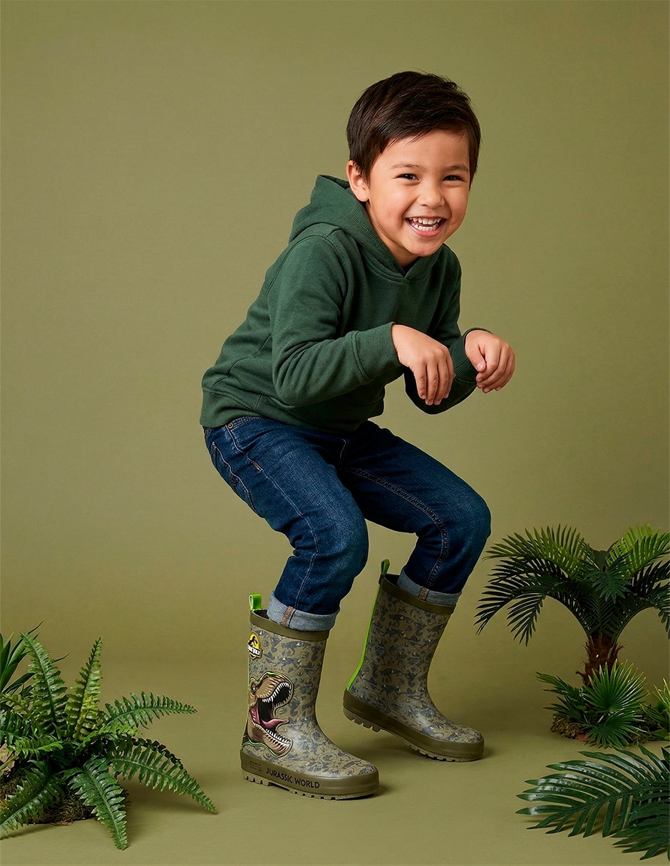 Botas Ninos Jurassic World para niño