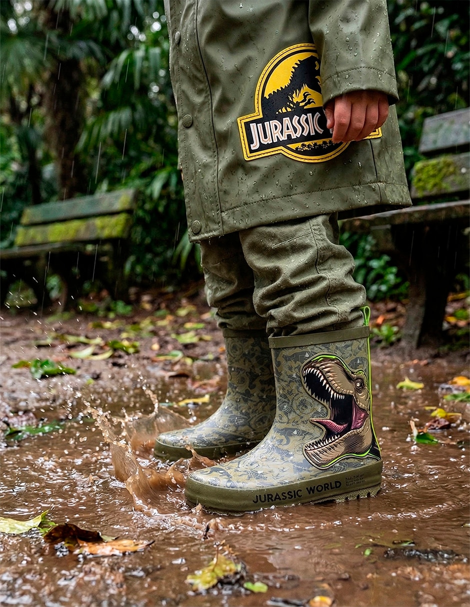 Botas Ninos Jurassic World para niño