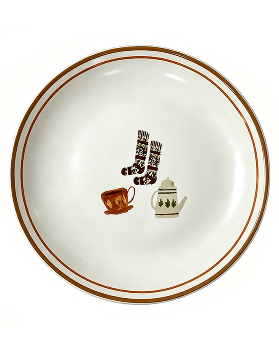 Plato ensalada cozy de cerámica 1