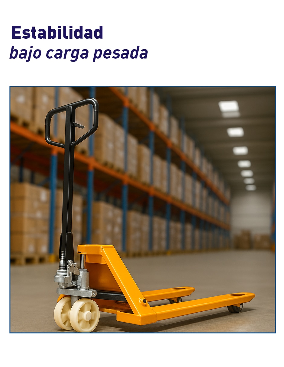 Patín hidráulico de acero inoxidable 2