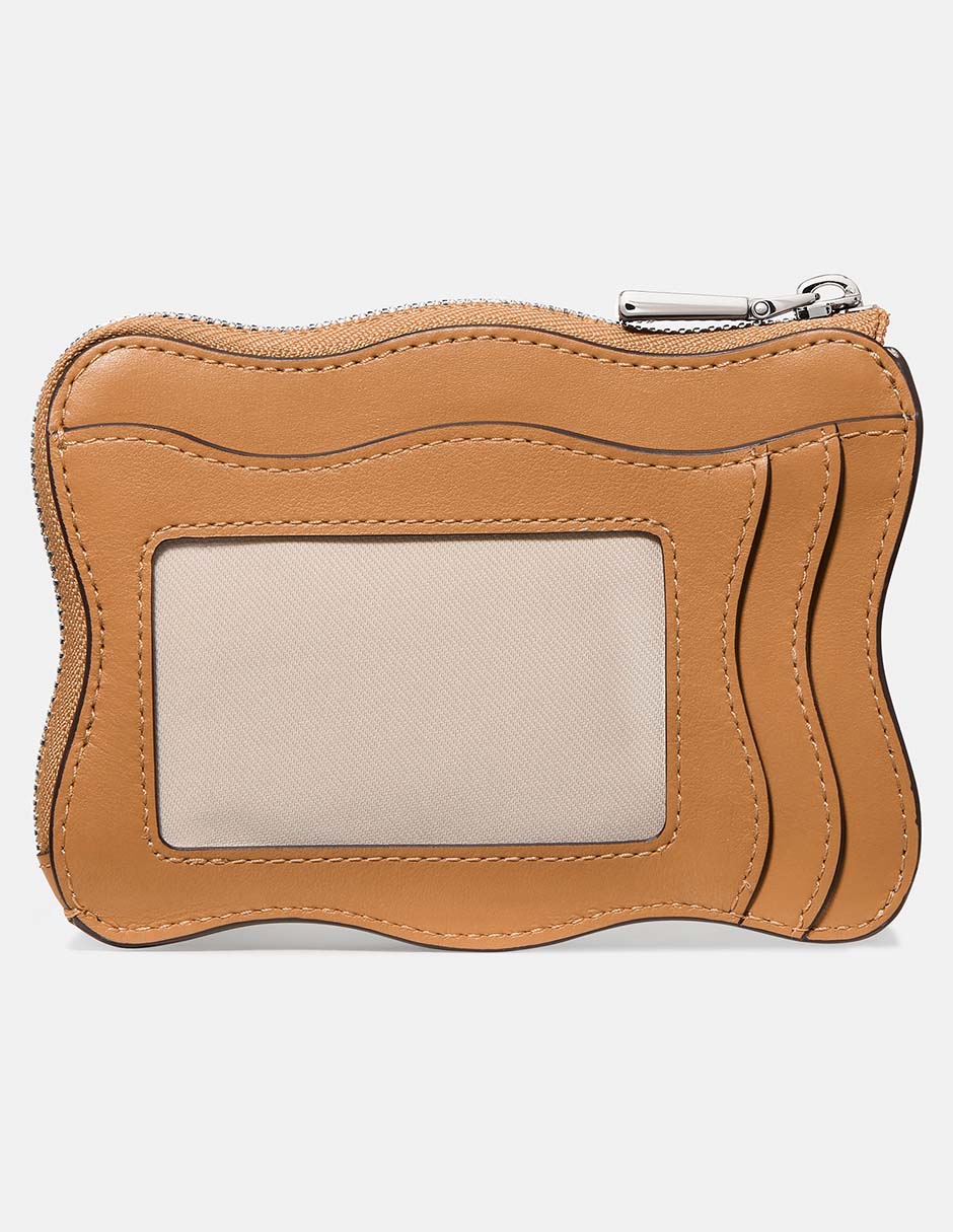 Cartera Mini Zip Card Case Wavy para mujer