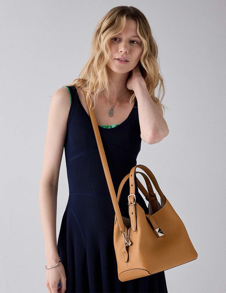 Bolsa casual de piel 6