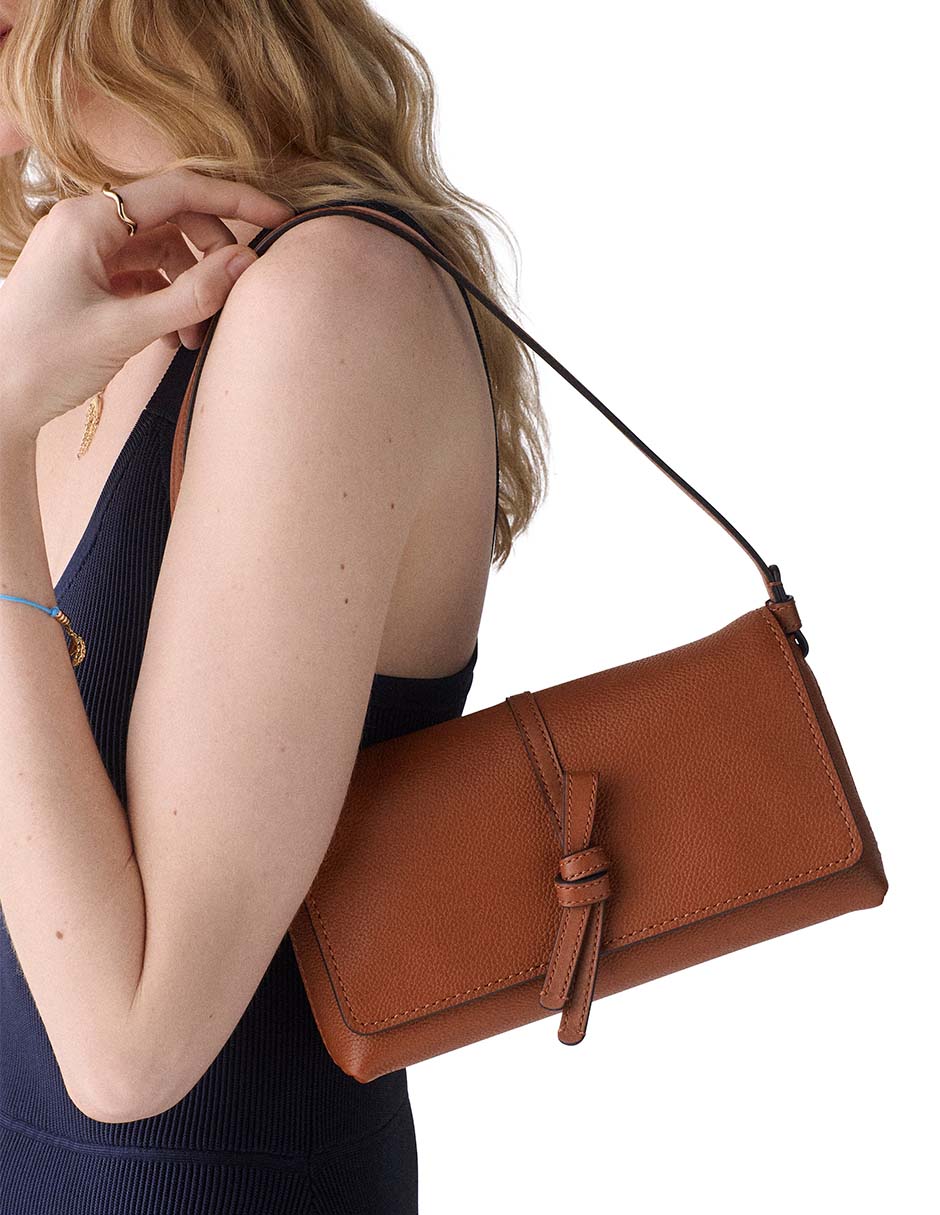 Bolsa shoulder de piel para mujer 4