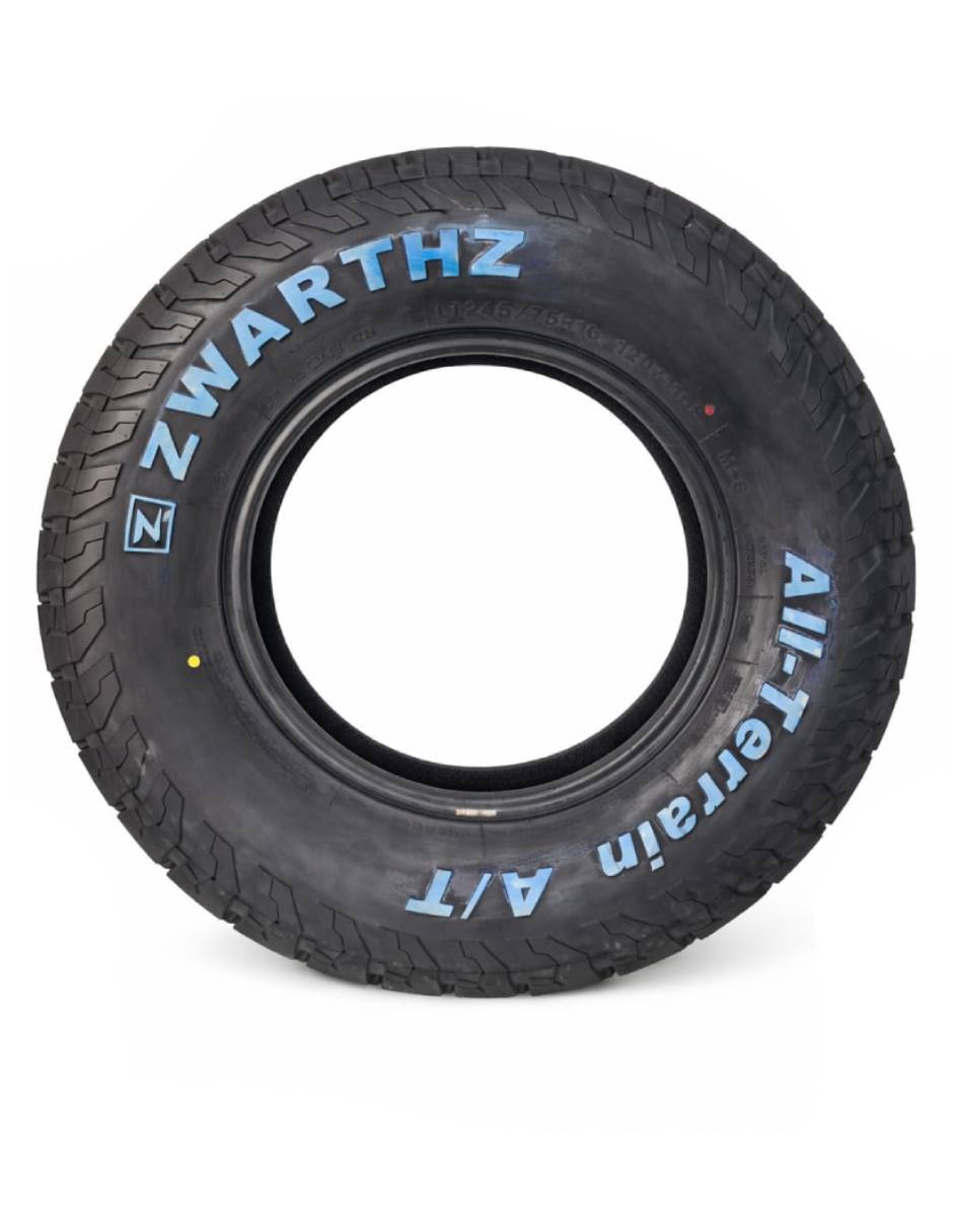 Set de llantas para auto Zwarthz Tires All Terrain 245/75 R16