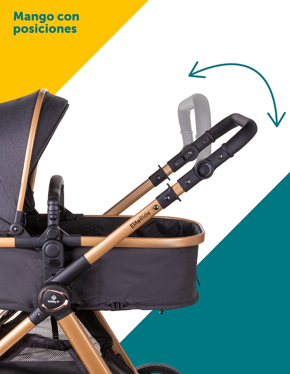 Carriola travel system Elite Ride Safety 1st plegable