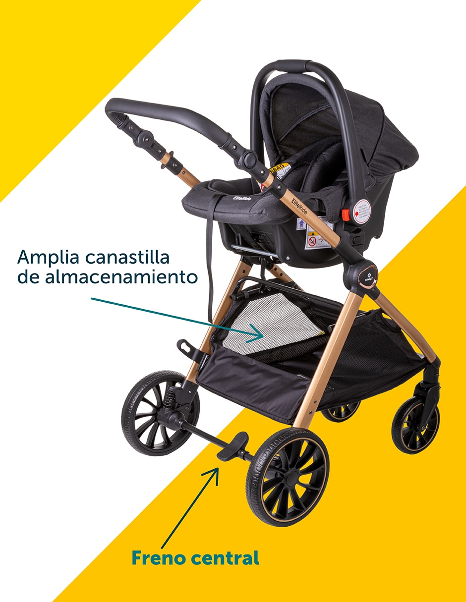 Carriola travel system Elite Ride Safety 1st plegable