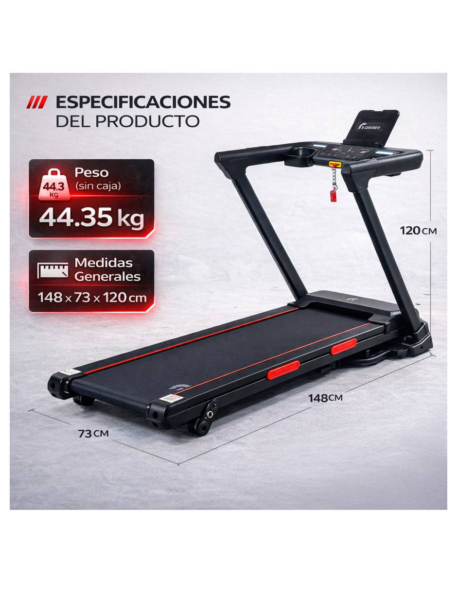Caminadora Eléctrica Profesiona 2.5 HP Tipo Z 7