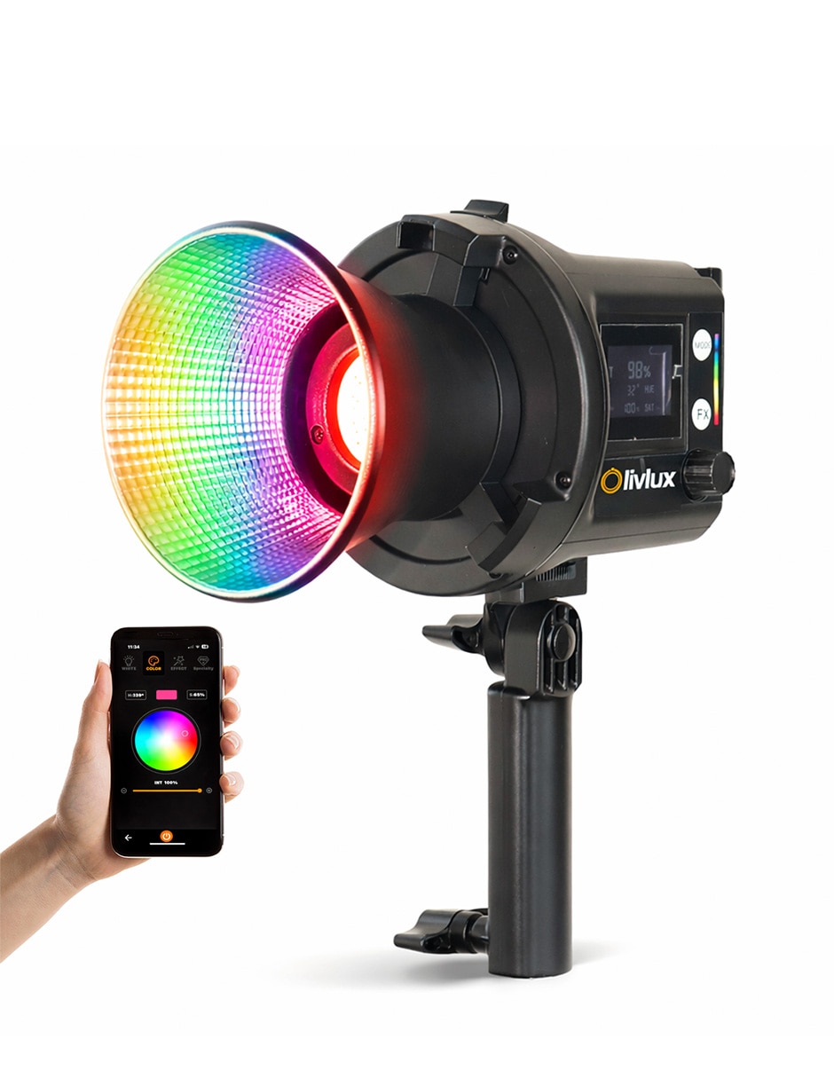 Lámpara para fotografía L60RGB