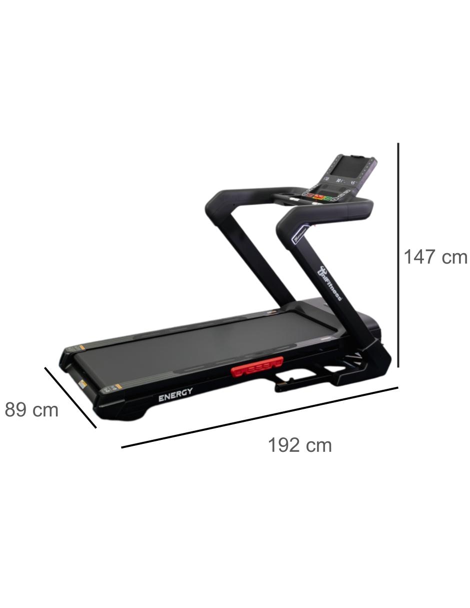 Caminadora semiprofesional Unifitness UFTL2500E plegable