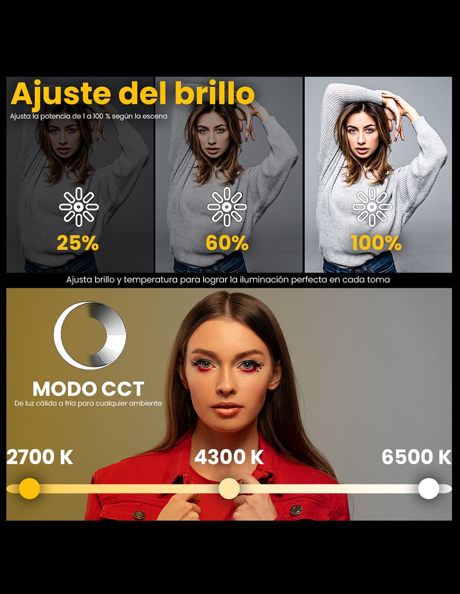 Lámpara para fotografía Livlux