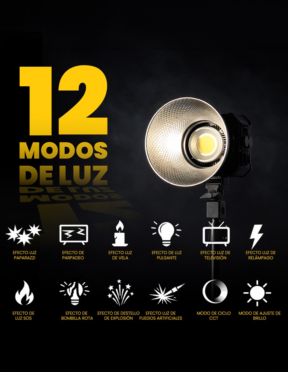 Lámpara para fotografía Livlux