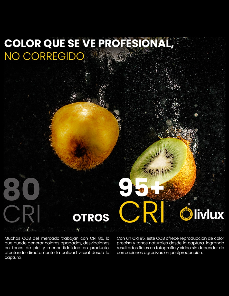Lámpara para fotografía Livlux