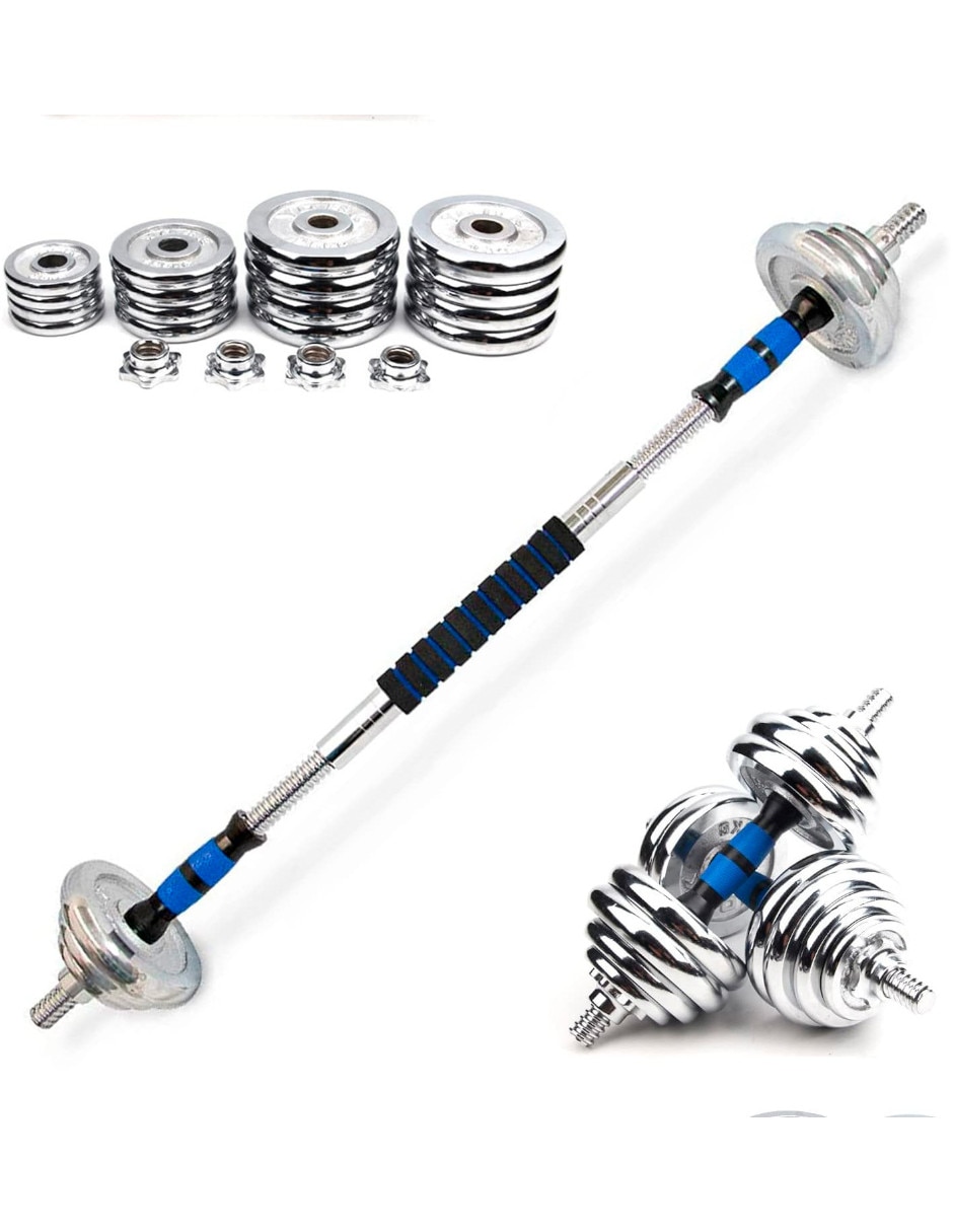 Kit mancuernas de peso variable Brandtrendy 30 kg 23 piezas
