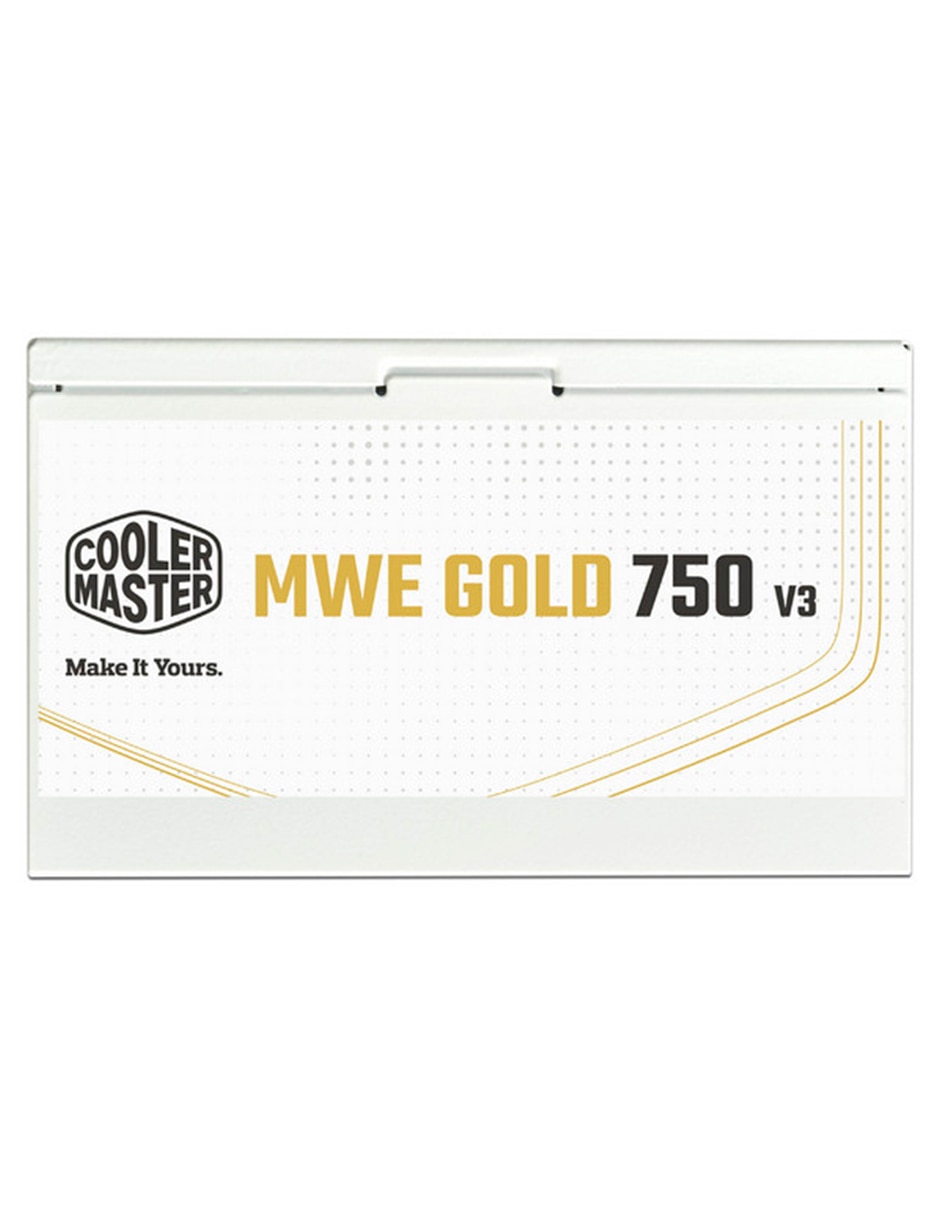 Fuente de poder Cooler Master MWE V3 750W Gold