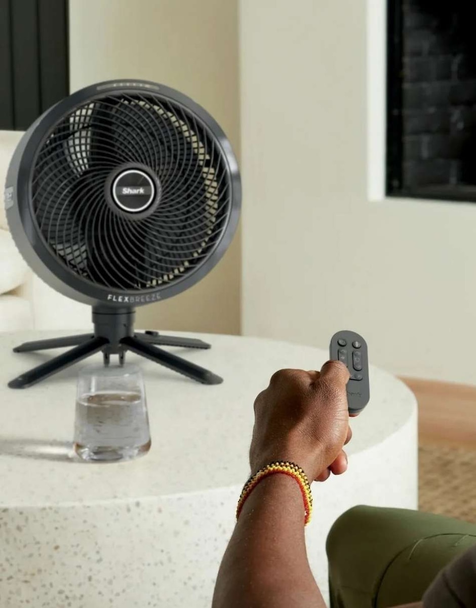 Ventilador de pedestal con control remoto 3 velocidades 3