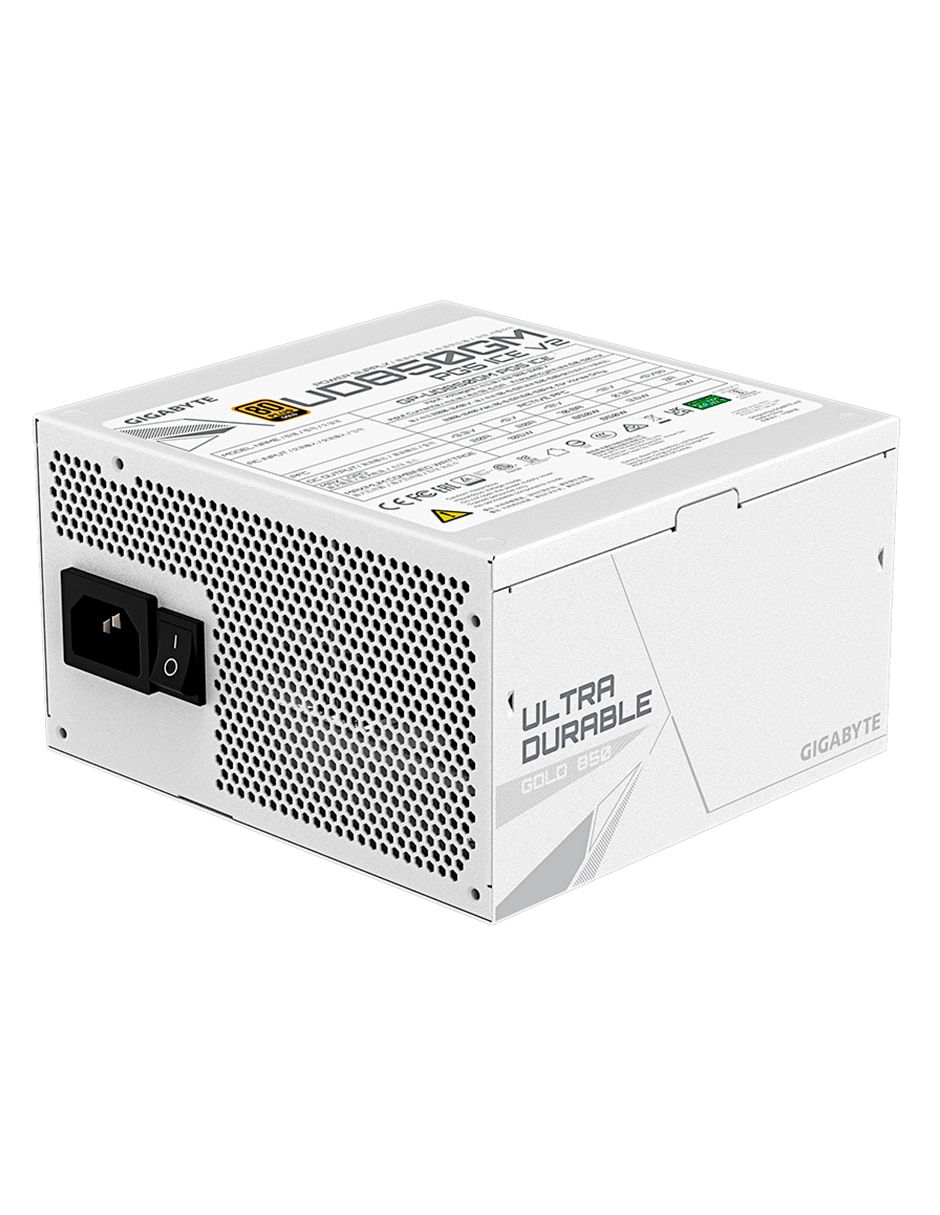 Fuente de poder GigaByte UD850GM V2 Ice