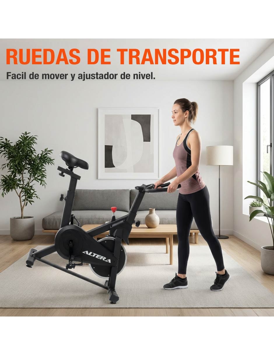 Bicicleta fija Altera Vortex acero