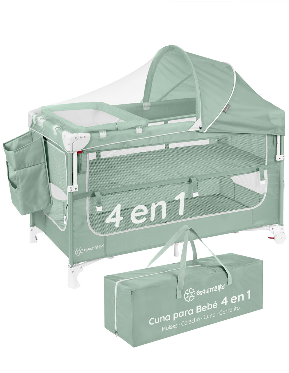 ESQUIMAL Cuna colecho Esquimal 4 en 1 portátil Dream Fit